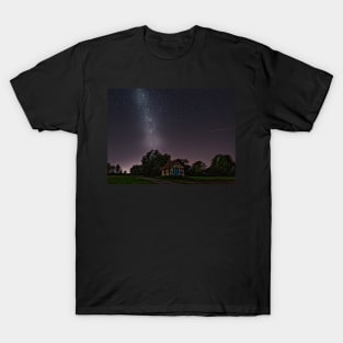 Milky Way and Shepherd's Hut T-Shirt
